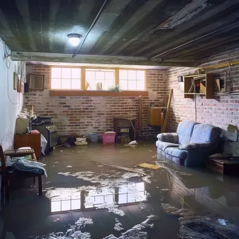 Flooded Basement Cleanup in West Wenatchee, WA